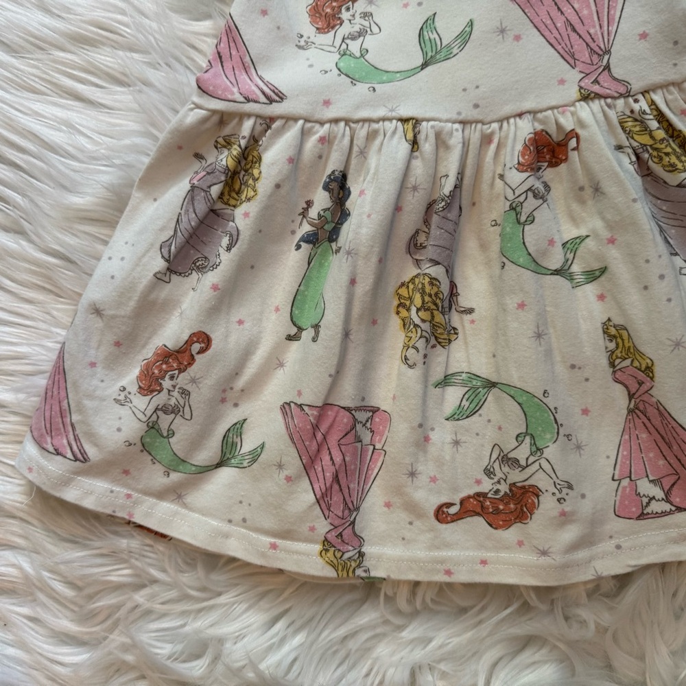 Disney Princess Baby Girl Short Sleeve Dress Size 18 Months - Picture 3 of 7